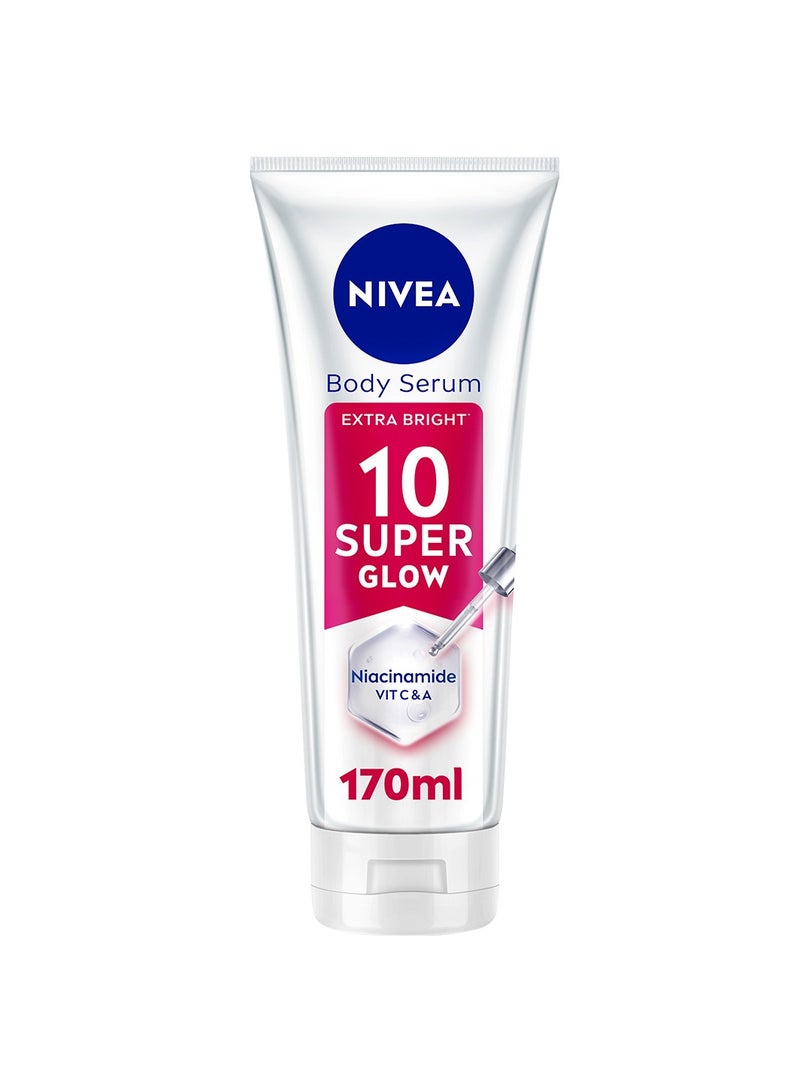 Nivea 10 Glow Body Serum With Niacinamide Vitamins C And A - Image 1